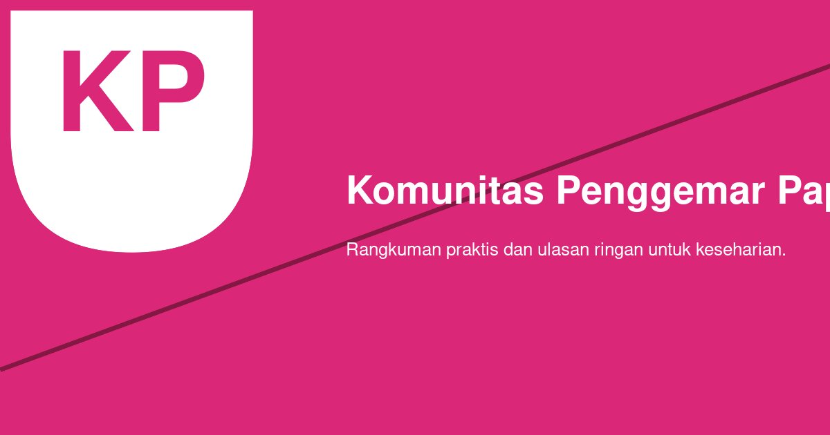 Di mana biasanya komunitas board game mengadakan meetup offline? Ini lokasi yang paling sering dipakai